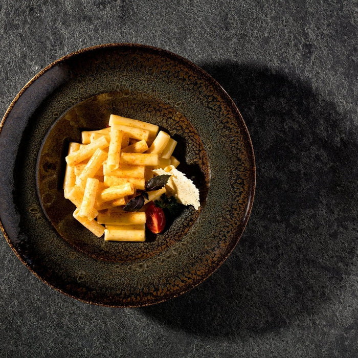 Bonna Pastabord - Ore Tierra - Porselein - 27 cm (450cc) - set van 2