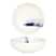 Bonna Kommetje - Blue Wave - Porselein - 14 cm (400cc) - set van 6