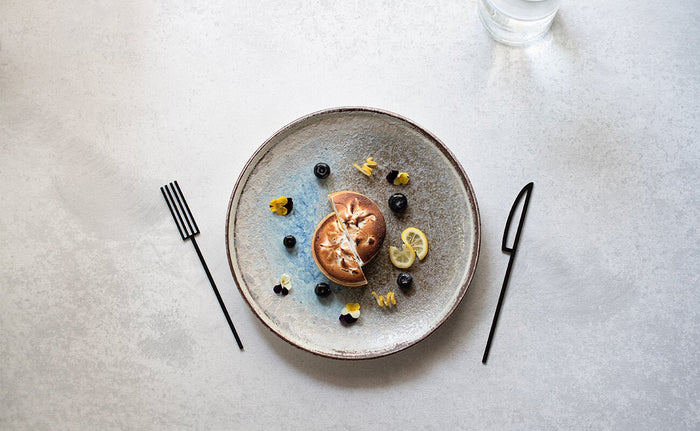 ID Fine Dinerbord - Delta - Porselein - 27 cm - set van 6