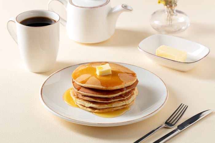 Bonna Gebaksbord - Retro - Porselein - 19 cm - set van 6