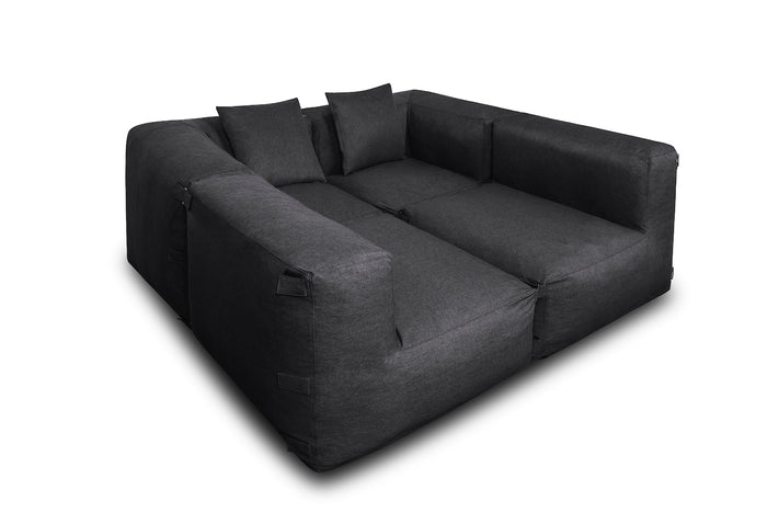 Feel Furniture - Binnen & Buiten bank - Odin - 4 Persoonsbank - Z…