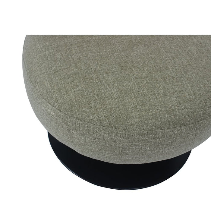 Bronx71 Fauteuil Metro draaibaar linnen olijfgroen