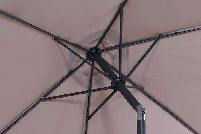 Feel furniture - Parasol - Kantelbaar - 3 meter - Taupe