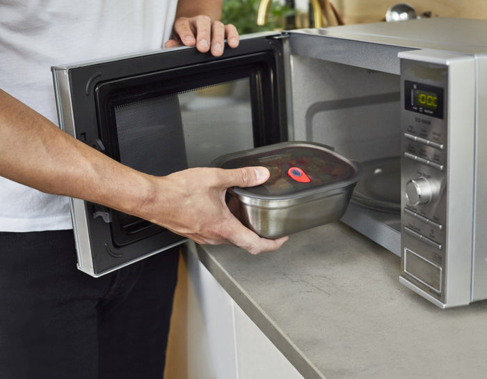 Black+Blum RVS Lunchbox - Geschikt voor Magnetron - 900ml