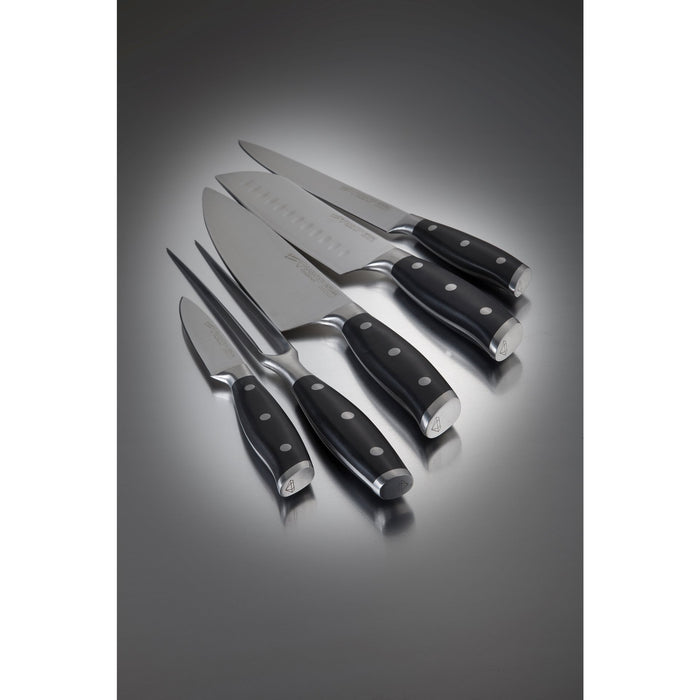 Diamant Sabatier Integra messenblok - 5-delig - RVS|POM - eikenhout