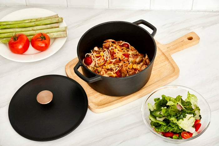 Buccan - Hamersley - Gietijzeren braadpan 24cm - Zwart