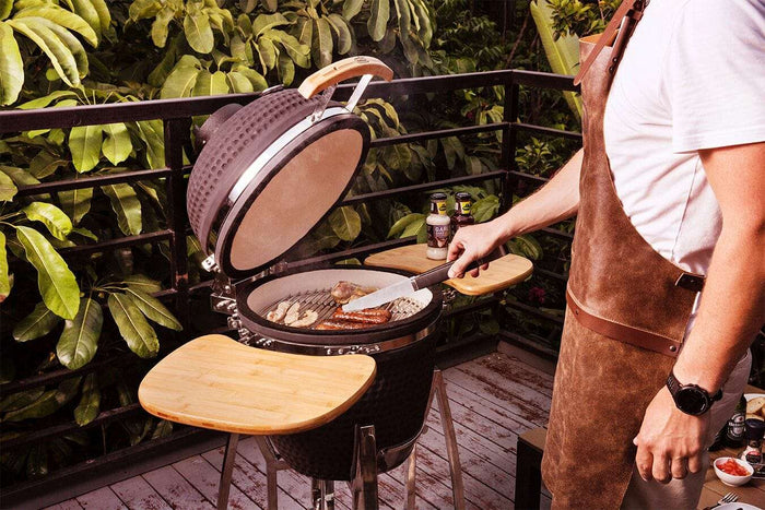 Buccan BBQ - Kamado barbecue - Large 16'' - Zwart - Ei
