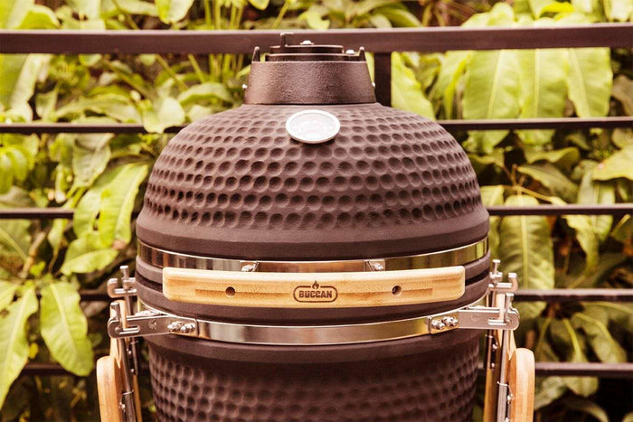Buccan BBQ - Kamado barbecue - Large 16'' - Zwart - Ei