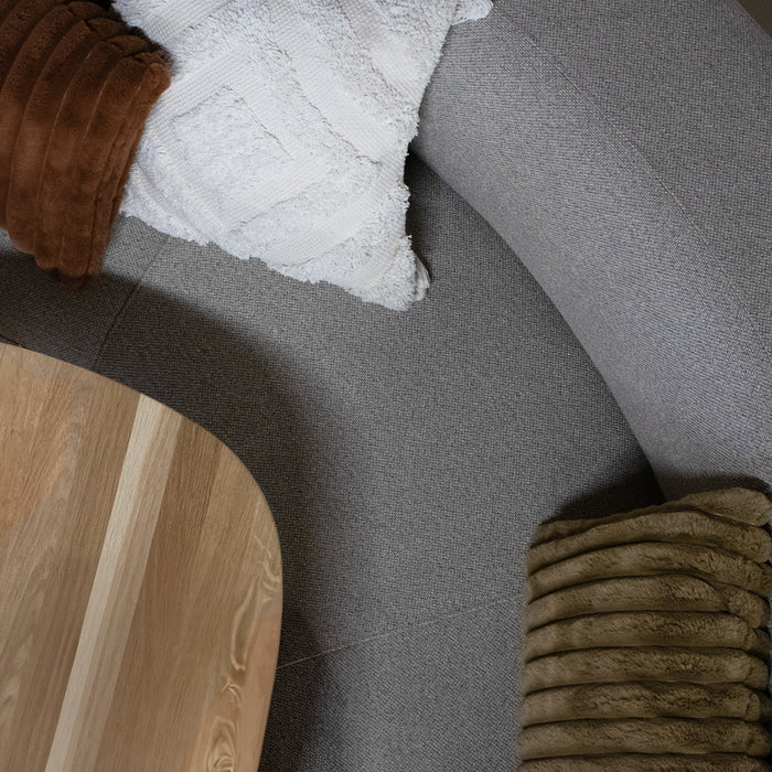 Giga Meubel - Eetkamerbank Ivar Rond Greige