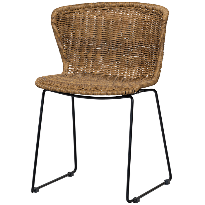 WOOOD Wings Tuinstoelen - Touw|Metaal - Naturel - Set van 2