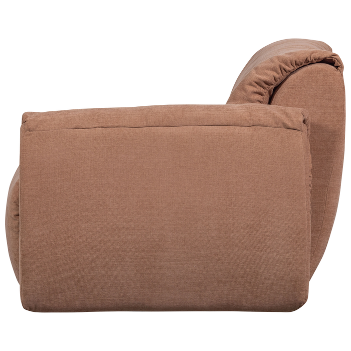 WOOOD Baggy 1-Zits Met Arm Rechts - Geweven Chenille - Oudroze -