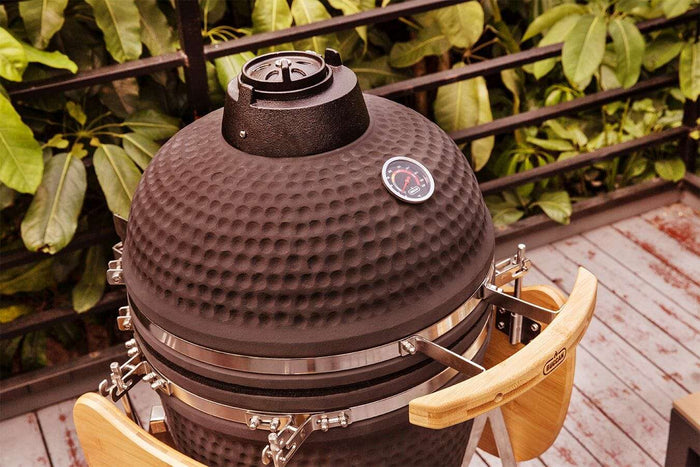 Buccan BBQ - Kamado barbecue - Large 16'' - Zwart - Ei