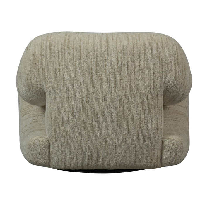 WOOOD Folke Fauteuil - Chenille Naturel - Melange - 70x88x88