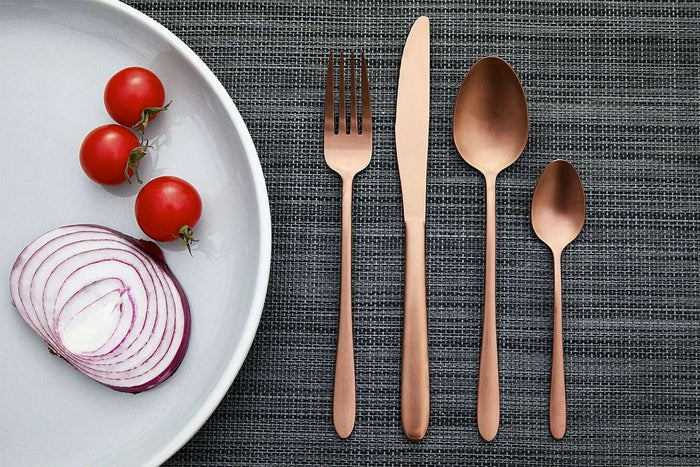 Buccan - Bestekset - London - 24 delig - Rosegoud