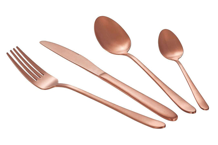 Buccan - Bestekset - London - 24 delig - Rosegoud