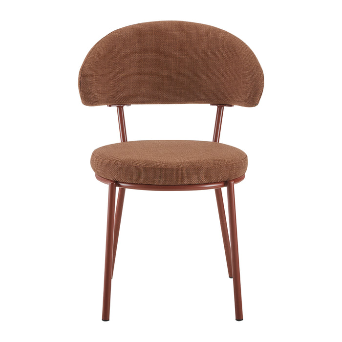 by fonQ Dot Eetkamerstoel - Terracotta