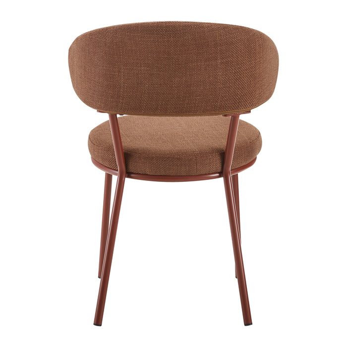 by fonQ Dot Eetkamerstoel - Terracotta