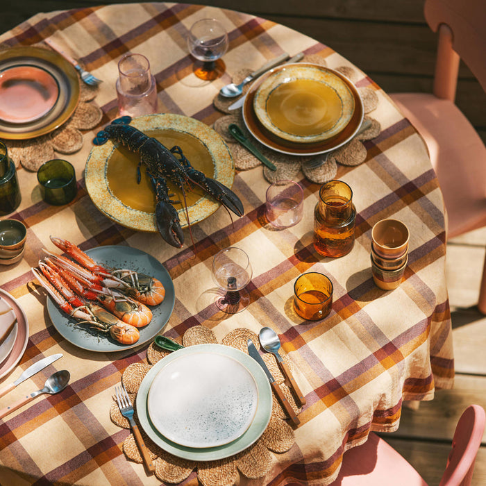 HKliving 70's Bestekset 16-delig - Wood