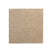 Tapeso Vierkant hoogpolig vloerkleed shaggy Trend effen - champagne -