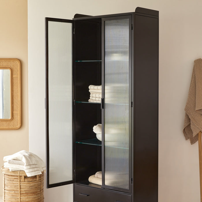 Tikamoon - Kast van geverfd metaal Emil