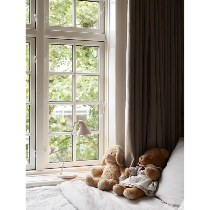 Louis Poulsen NJP Mini tafellamp LED lichtgrijs aluminium