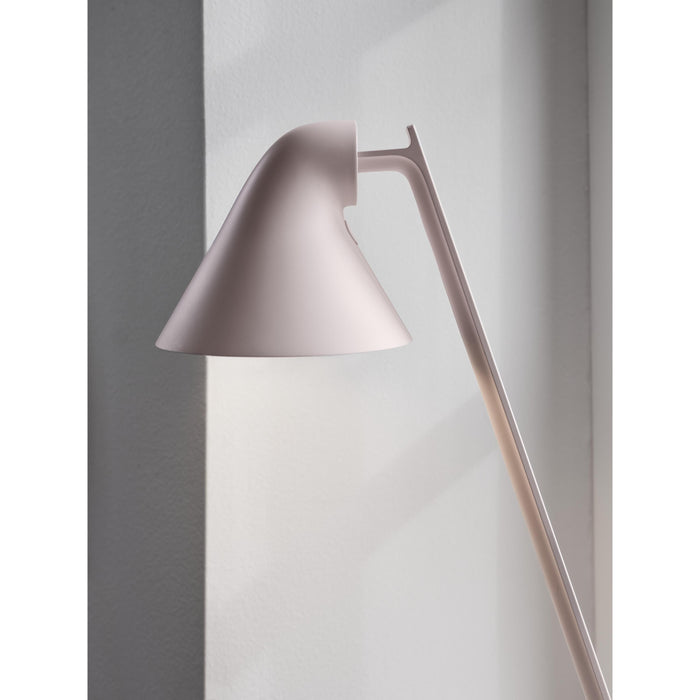 Louis Poulsen NJP Mini tafellamp LED lichtgrijs aluminium