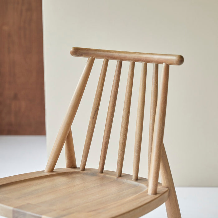 Tikamoon - Stoel in massief acaciahout Léa