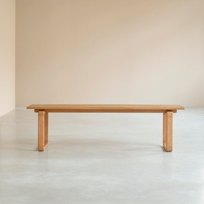 Tikamoon - Bank van massief eikenhout 160 Sybille