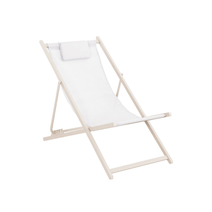 sweeek - Opvouwbare tuinstoel met kussen (Set van 2)