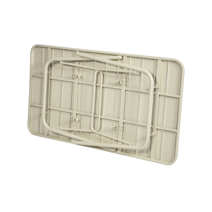 sweeek - Opvouwbare tuintafel 6 plaatsen metaal