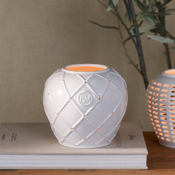 Riviera Maison Theelichthouder Wit - Louane Kaarsenhouder decoratief