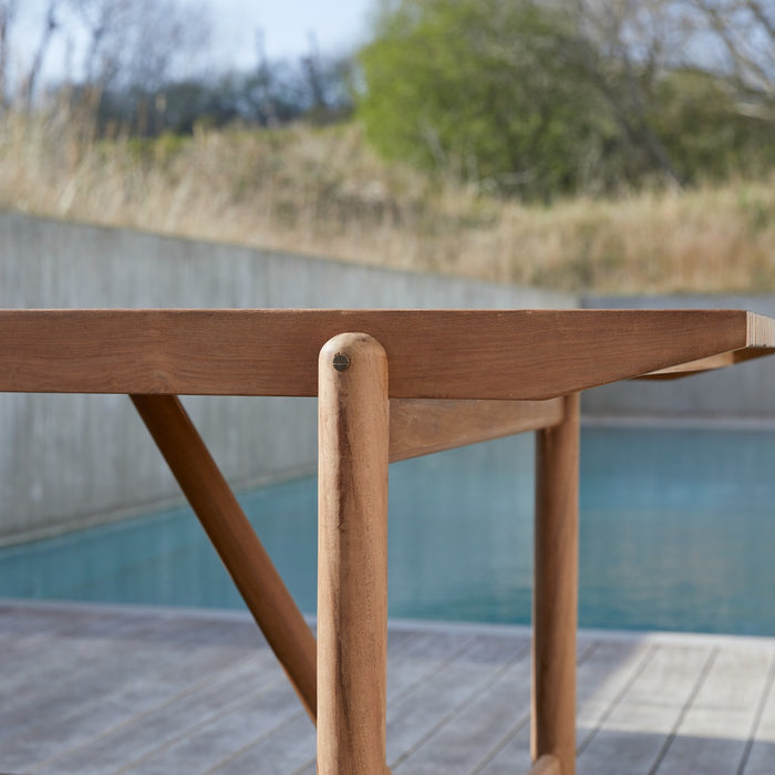 Tikamoon - Fado - Massief teakhouten tuintafel voor 6|8 personen.