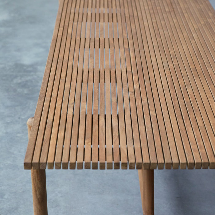 Tikamoon - Fado - Massief teakhouten tuintafel voor 6|8 personen.