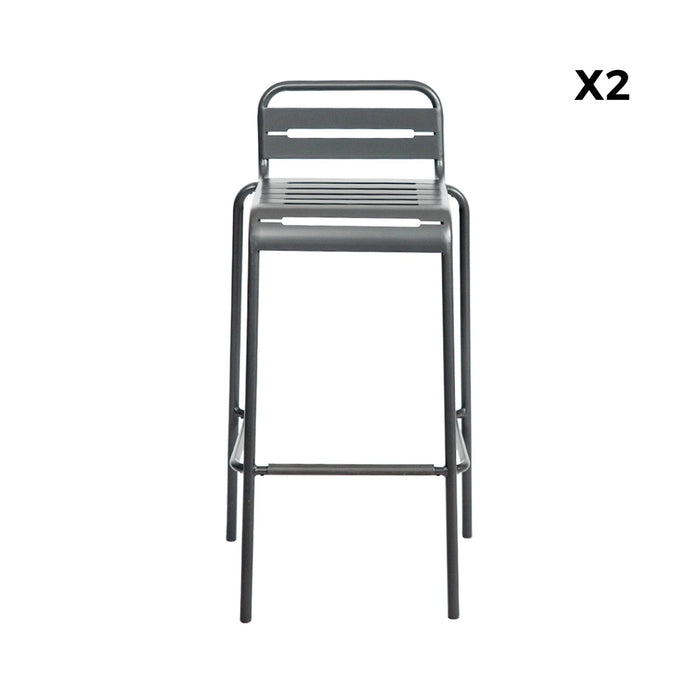 sweeek - Stalen tuinstoel (set van 2)