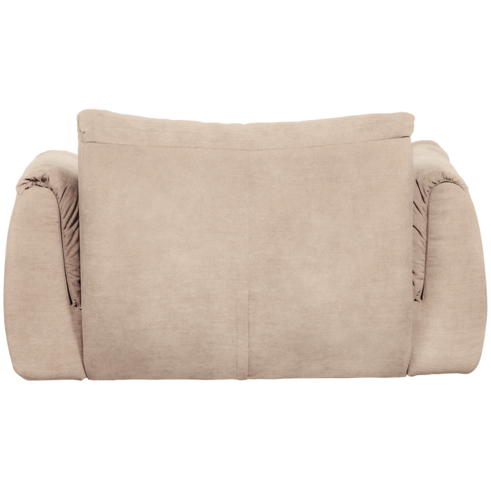 WOOOD Baggy Loveseat - Geweven Chenille - Zand - 81x138x101