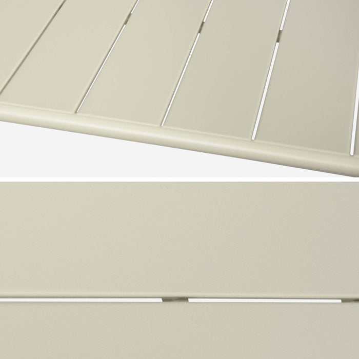 sweeek - Tuintafel 6-8 plaatsen metaal