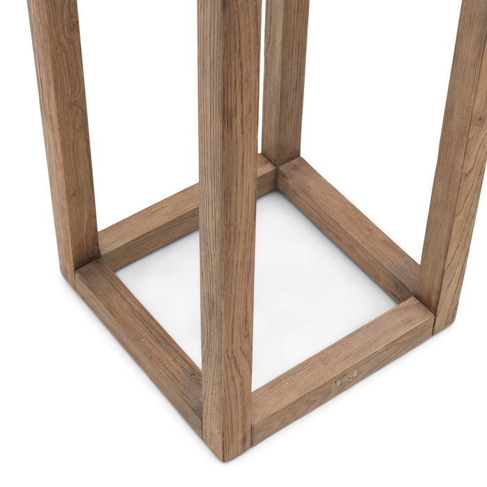 Rivièra Maison - Plantenstandaard in gerecycled eikenhout, 40 cm breed en 110 cm hoog