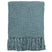 Malagoon Solid Plaid 125 x 150 cm - Lead Blue