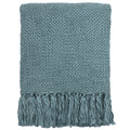 Malagoon Solid Plaid 125 x 150 cm - Lead Blue