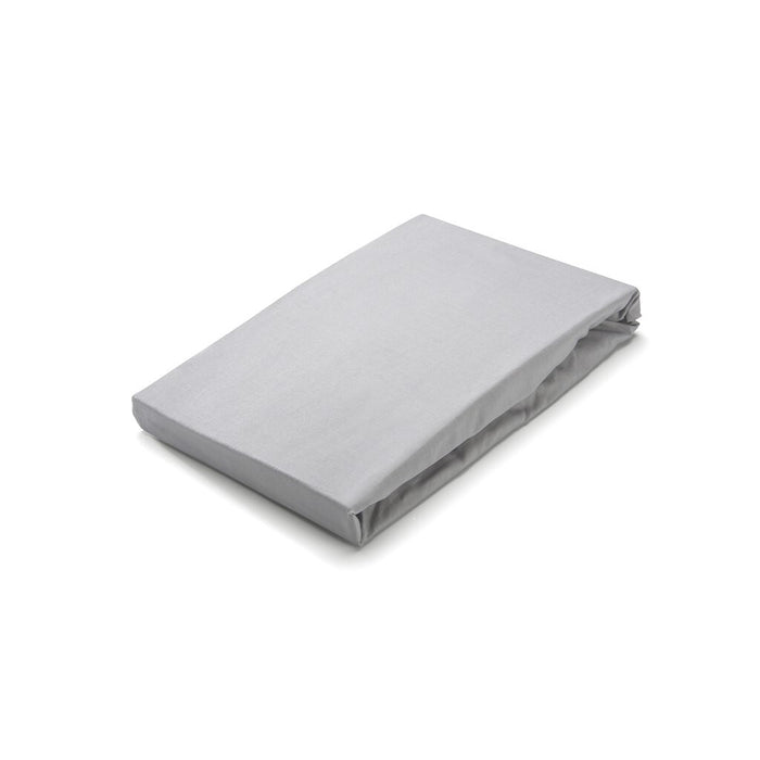 Walra - Hoeslaken Crispy Cotton - 140x200 - Grijs