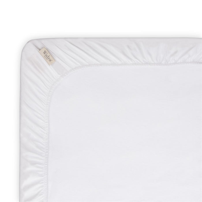 Walra - Hoeslaken Crispy Cotton Topper - 180x220 - Wit