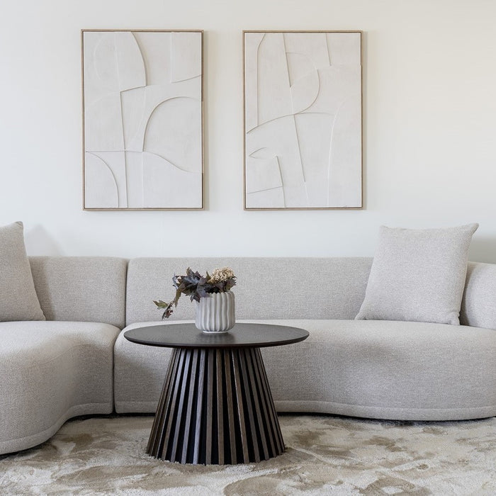 House Nordic Kingston Natural 2-Zits + Chaise Lounge Links