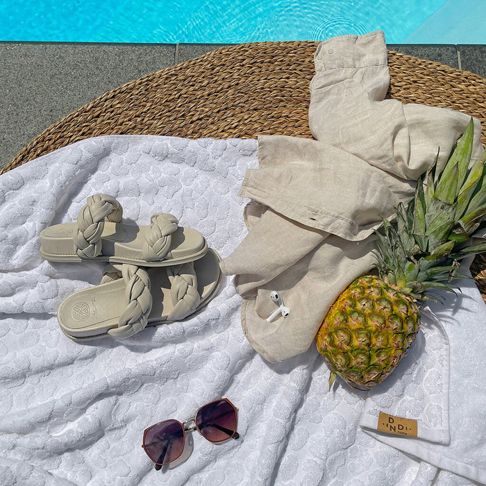 Dindi Home - Badlaken Soft Beauty - 100x180 - Wit