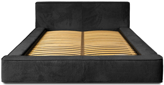 Trae Mobler Harmon 180x200 cm Gestoffeerd Bed Zwart