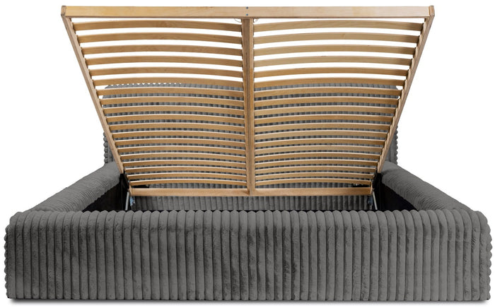 Trae Mobler Hana 180 x 200 cm Gestoffeerd Bed Grijs