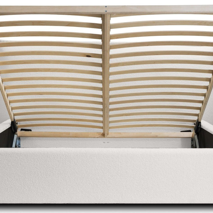 Trae Mobler Nevada 140 x 200 cm Bed Naturel Bouclé