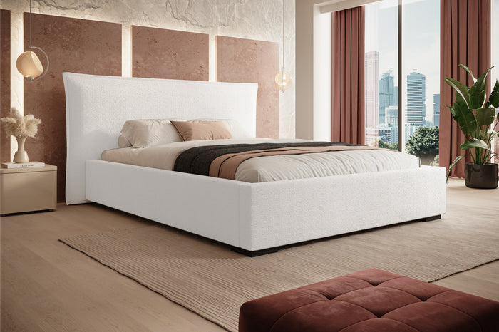 Trae Mobler Nevada 180 x 200 cm Bed Naturel Bouclé