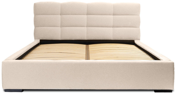 Trae Mobler Faro 140 x 200 cm Gestoffeerd Bed Beige