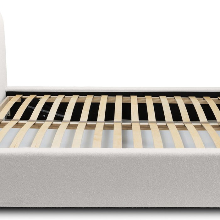 Trae Mobler Nevada 140 x 200 cm Bed Naturel Bouclé