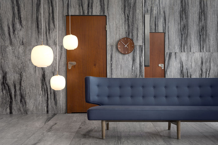 Louis Poulsen VL 45 Radiohus hanglamp Ø250 Brass|Glossy Pale Yellow